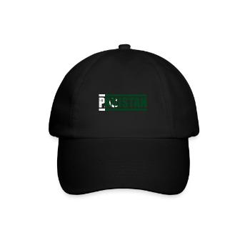 Pakistan - Baseballkappe - Schwarz/Schwarz - Vorne