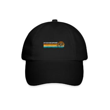 Spinnen Haustier - Baseballkappe - Schwarz/Schwarz - Vorne