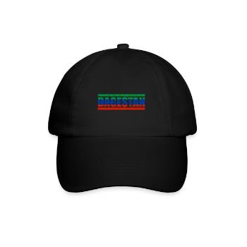 Dagestan - Baseballkappe - Schwarz/Schwarz - Vorne