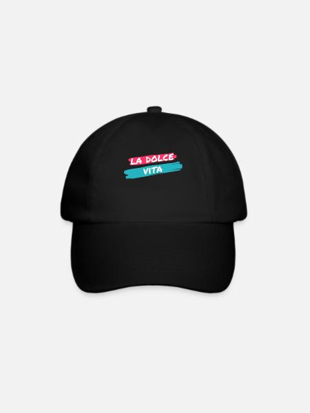 DAS GUTE LEBEN - Baseballkappe - Schwarz/Schwarz