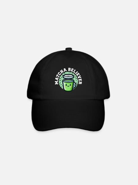 MATCHA-GLÄUBIGER - Baseballkappe - Schwarz/Schwarz
