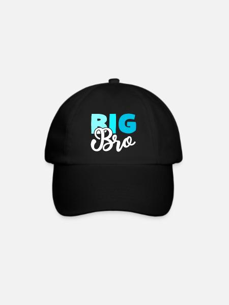 BIG BRO Bruder - Baseballkappe - Schwarz/Schwarz