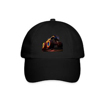 Beschleunigungsrennen Meisterschaft - Baseballkappe - Schwarz/Schwarz - Vorne