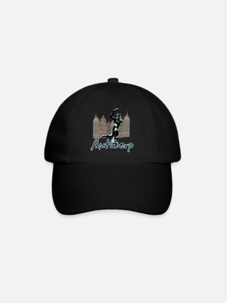 Brabo Antwerpen - Baseballkappe - Schwarz/Schwarz