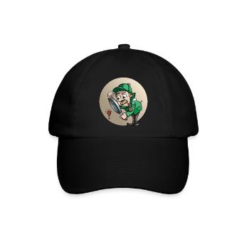 Detectiv - Baseballkappe - Schwarz/Schwarz - Vorne