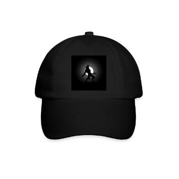 WEREWOLF MOONSHINE - Baseballkappe - Schwarz/Schwarz - Vorne