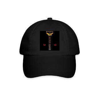Demon Blood - Baseballkappe - Schwarz/Schwarz - Vorne