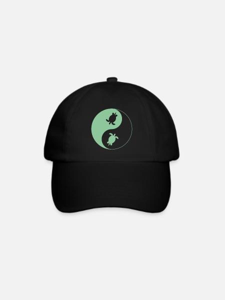 Schildkröten, Schildkröte, Turtle, Turtles - Baseballkappe - Schwarz/Schwarz
