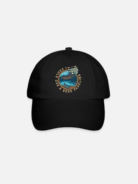 I could use a good paddling - Baseballkappe - Schwarz/Schwarz