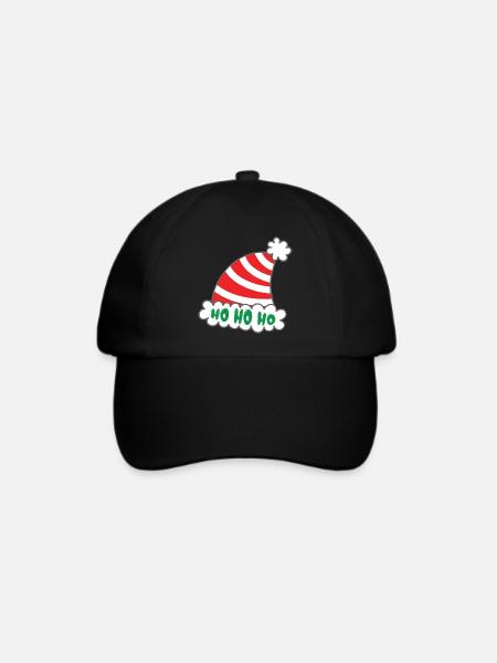 Wichteln Hässliche Sachen Wichtelspiel Weihnachten - Baseballkappe - Schwarz/Schwarz