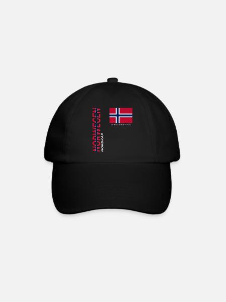 Nordkap - Baseballkappe - Schwarz/Schwarz