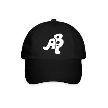 Abi - Abitur - Geschenk - Baseballkappe - Schwarz/Schwarz - Vorne