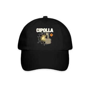 Cipolla Pyro - Baseballkappe - Schwarz/Schwarz - Vorne