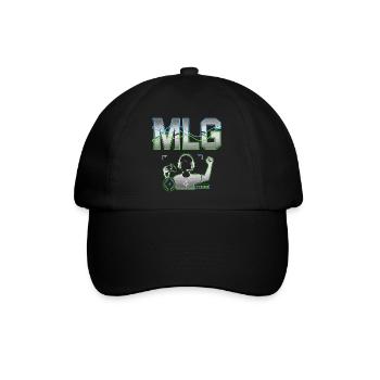 Spielkonsole und Headset Major League Gaming - Baseballkappe - Schwarz/Schwarz - Vorne