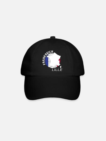 Lille - Baseballkappe - Schwarz/Schwarz