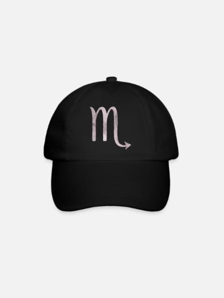 Skorpion - Baseballkappe - Schwarz/Schwarz