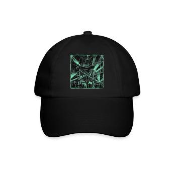 Electro Rave Party Festival - Baseballkappe - Schwarz/Schwarz - Vorne