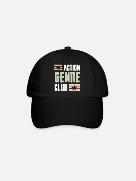 Action Centre Club Icon Tee - Baseballkappe - Schwarz/Schwarz