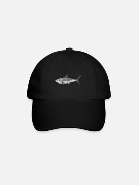 Haie - Baseballkappe - Schwarz/Schwarz