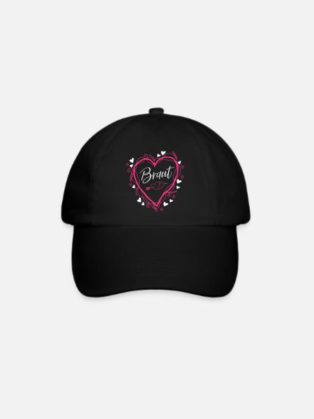 Braut Junggesellinnenabschied - Baseballkappe - Schwarz/Schwarz