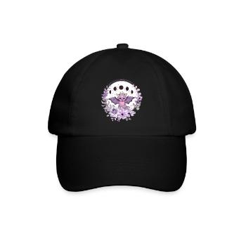 Mond-Catbat - Baseballkappe - Schwarz/Schwarz - Vorne