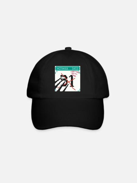 31. OKTOBER - Baseballkappe - Schwarz/Schwarz