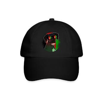Afghanistan - Baseballkappe - Schwarz/Schwarz - Vorne
