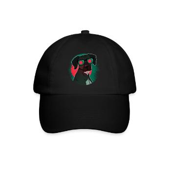 Bangladesch - Baseballkappe - Schwarz/Schwarz - Vorne