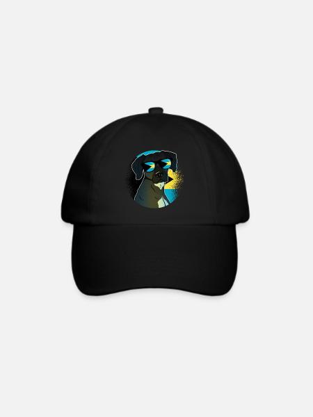 Bahamas - Baseballkappe - Schwarz/Schwarz