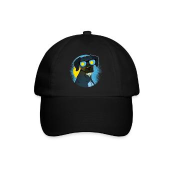 Palau - Baseballkappe - Schwarz/Schwarz - Vorne