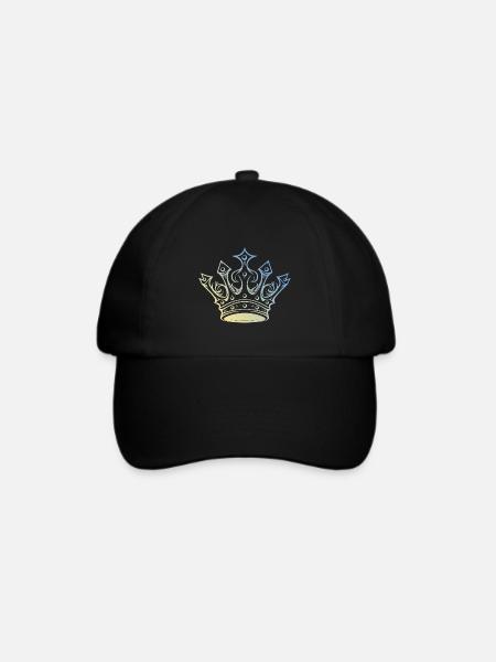 Krone Royal - Baseballkappe - Schwarz/Schwarz