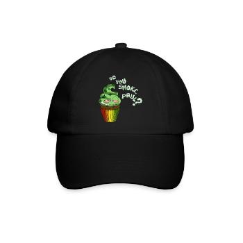 Do you smoke, Paul? - Baseballkappe - Schwarz/Schwarz - Vorne