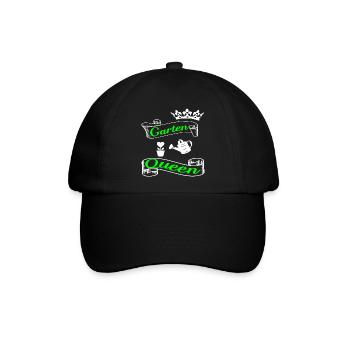 Garten - Baseballkappe - Schwarz/Schwarz - Vorne