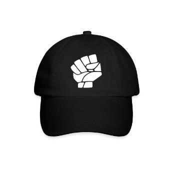 Revolution hand - Baseballkappe - Schwarz/Schwarz - Vorne