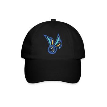 Ballsport - Baseballkappe - Schwarz/Schwarz - Vorne