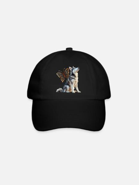 Husky - Baseballkappe - Schwarz/Schwarz