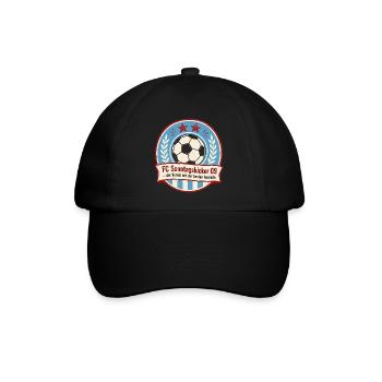 FC Sonntagskicker 09 - Baseballkappe - Schwarz/Schwarz - Vorne