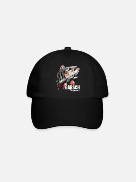 Barsch Flüsterer - Baseballkappe - Schwarz/Schwarz