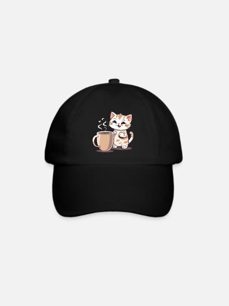 Chatcolate #2 - Baseballkappe - Schwarz/Schwarz