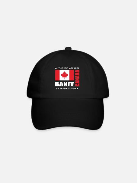 Banff - Baseballkappe - Schwarz/Schwarz