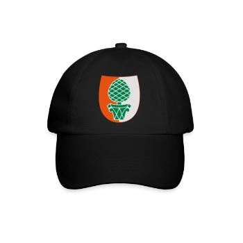 Augsburg - Baseballkappe - Schwarz/Schwarz - Vorne