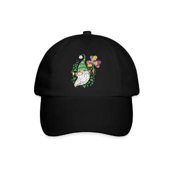 Autism Awareness Gnomes Shamro... Autism Awareness - Baseballkappe - Schwarz/Schwarz - Vorne