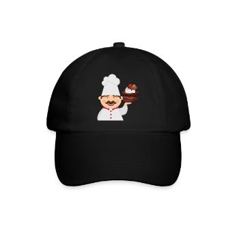 Konditor - Konditor - Baseballkappe - Schwarz/Schwarz - Vorne