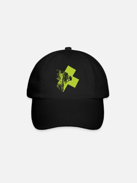 Eskalieren - Baseballkappe - Schwarz/Schwarz