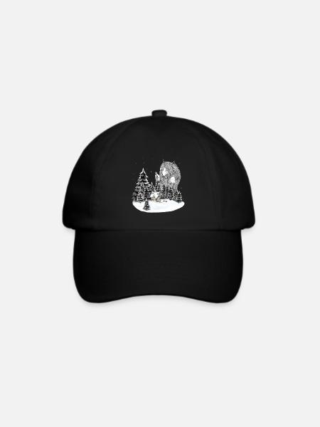 Anybody home - Baseballkappe - Schwarz/Schwarz