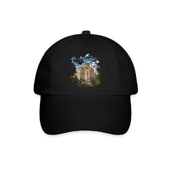 Hellas (Griechenland) - Baseballkappe - Schwarz/Schwarz - Vorne