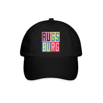 Augsburg Design - Baseballkappe - Schwarz/Schwarz - Vorne