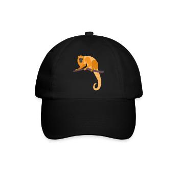 Wildtiere - Baseballkappe - Schwarz/Schwarz - Vorne