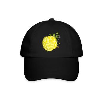 Sommer - Baseballkappe - Schwarz/Schwarz - Vorne