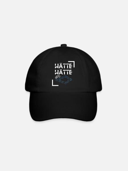 Hätte Hätte Fahrradkette - Baseballkappe - Schwarz/Schwarz